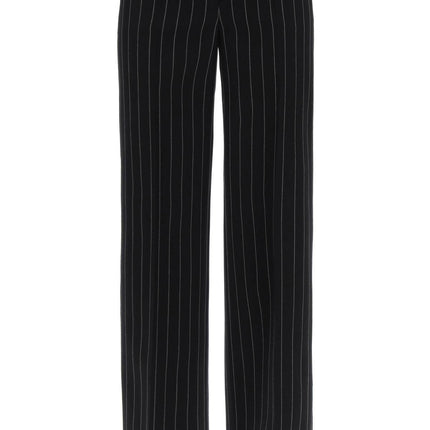 Dolce & Gabbana striped flare leg pants