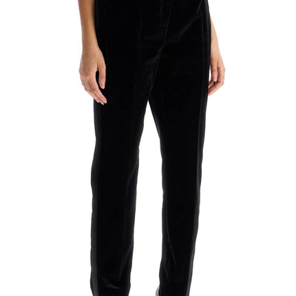 Dolce & Gabbana velvet tuxedo pants