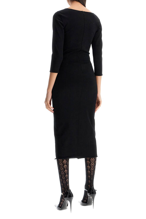 Dolce & Gabbana "mid-length viscose knit dress"