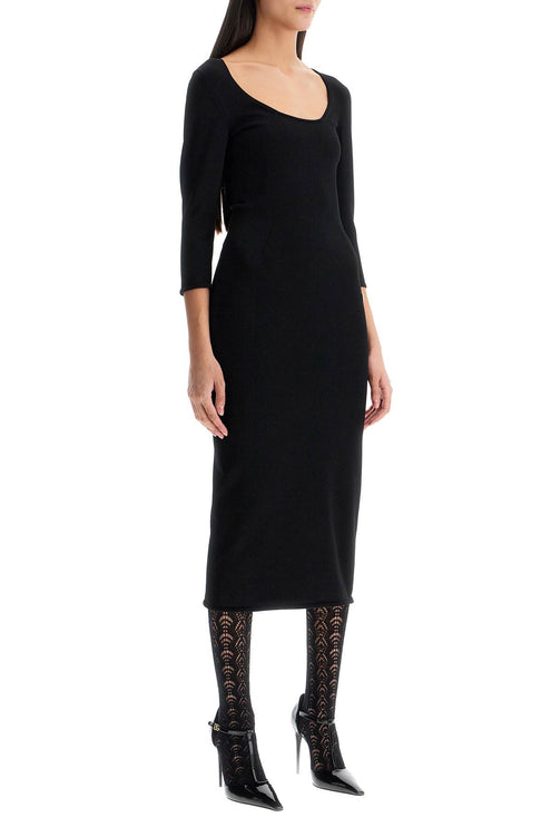 Dolce & Gabbana "mid-length viscose knit dress"