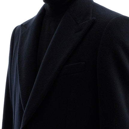 Dolce & Gabbana single-breasted cashmere coat