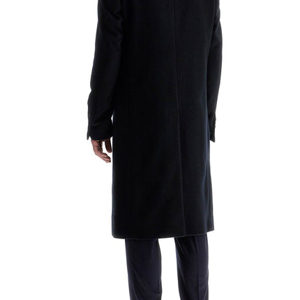 Dolce & Gabbana single-breasted cashmere coat