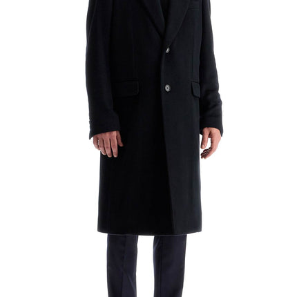 Dolce & Gabbana single-breasted cashmere coat