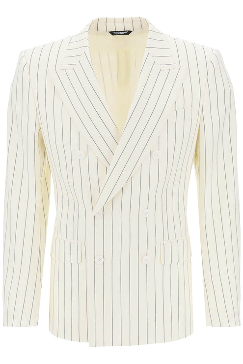 Dolce & Gabbana double-breasted pinstripe