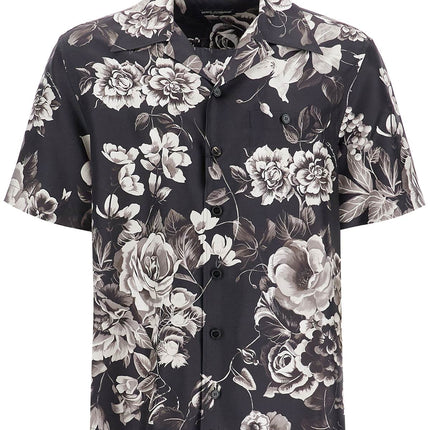 Dolce & Gabbana hawaii silk shirt with floral print set