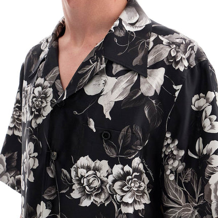 Dolce & Gabbana hawaii silk shirt with floral print set