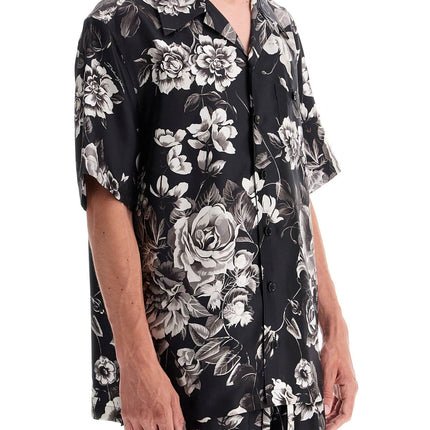 Dolce & Gabbana hawaii silk shirt with floral print set