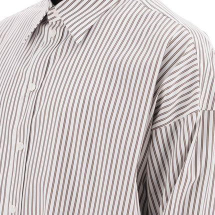 Dolce & Gabbana 'oversized striped poplin shirt