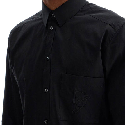 Dolce & Gabbana embroidered pocket shirt with