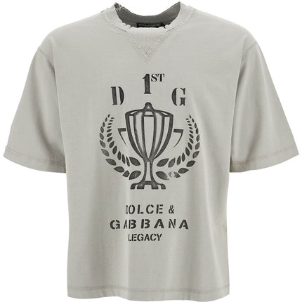 Dolce & Gabbana oversized printed t