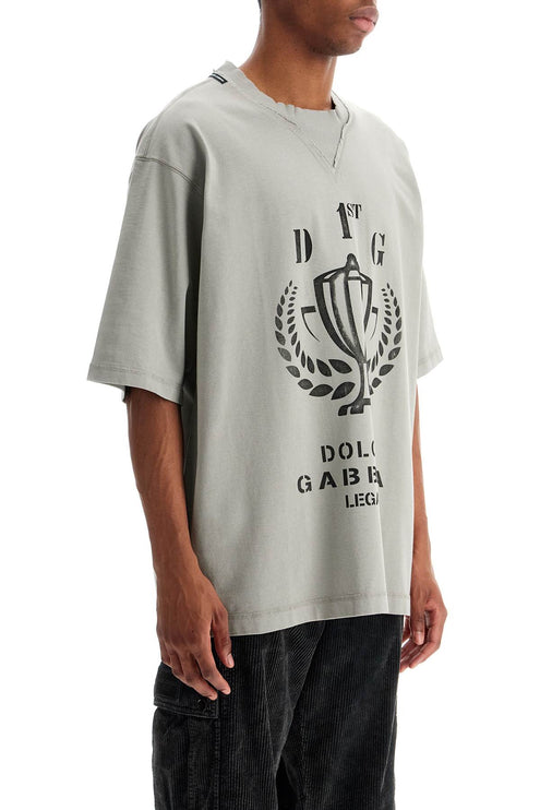 Dolce & Gabbana oversized printed t