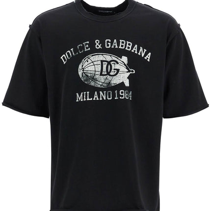 Dolce & Gabbana oversized printed t