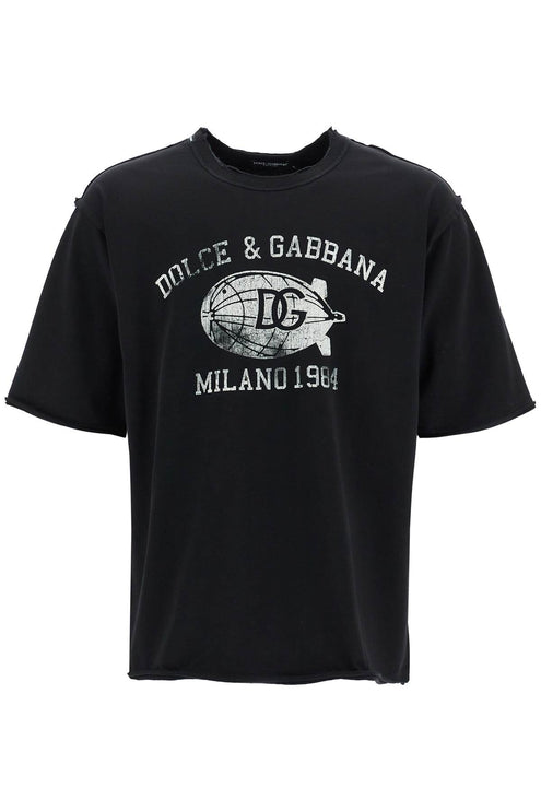 Dolce & Gabbana oversized printed t