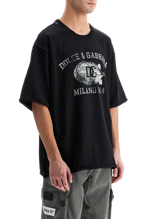 Dolce & Gabbana oversized printed t