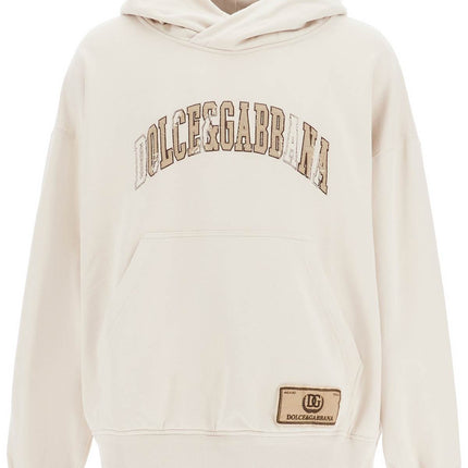 Dolce & Gabbana hooded sweatshirt with embroidered logo