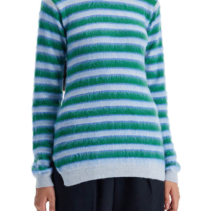 Marni striped crewneck pullover