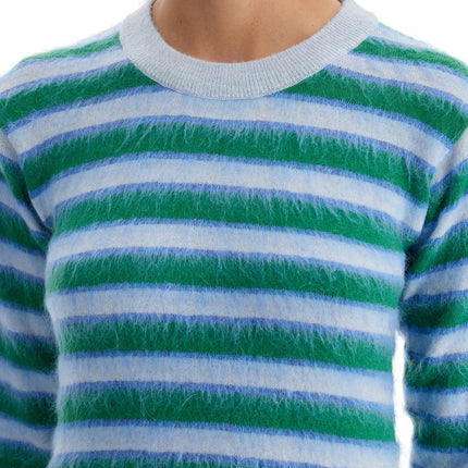 Marni striped crewneck pullover