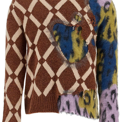 Marni two-in-one wool and mohair