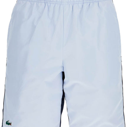 Lacoste with logo on the bermuda shorts