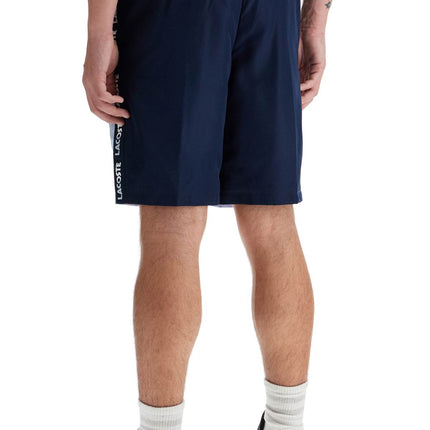 Lacoste with logo on the bermuda shorts