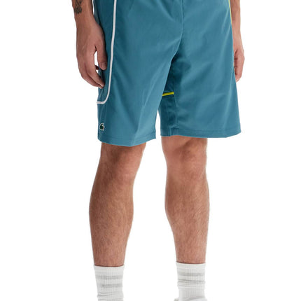 Lacoste sporty bermuda shorts with contrasting stitching