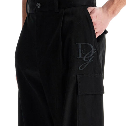 Dolce & Gabbana stretch cotton cargo pants for men/w