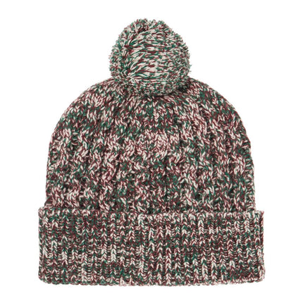 Golden Goose multicolor wool beanie hat with pom pom.