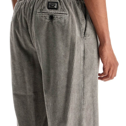 Dolce & Gabbana corduroy drawstring pants