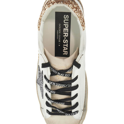 Golden Goose super-star glittered sneakers