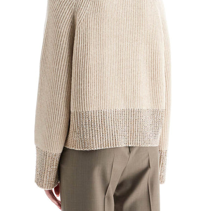 Golden Goose boxy sweater with crystals