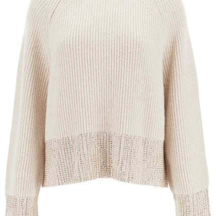 Golden Goose boxy sweater with crystals