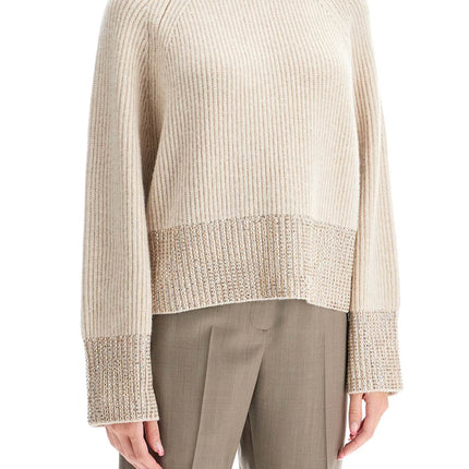 Golden Goose boxy sweater with crystals