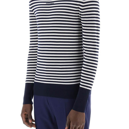 Dolce & Gabbana lightweight striped wool pullover sweater