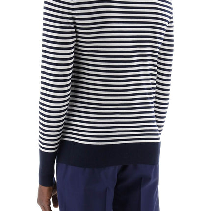 Dolce & Gabbana lightweight striped wool pullover sweater