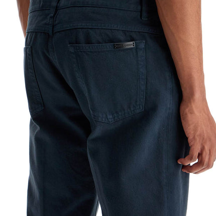 Dolce & Gabbana regular jeans with frayed hem stitching