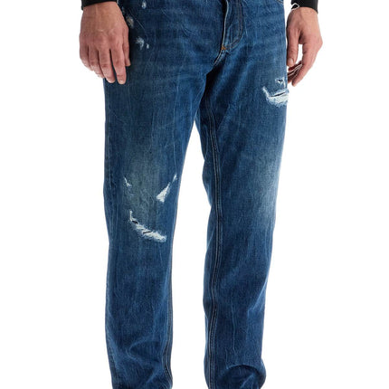 Dolce & Gabbana distressed denim loose fit jeans for