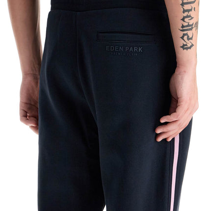 EDEN PARK contrast band joggers with eight