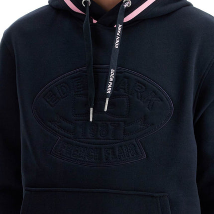 EDEN PARK quilted logo sweatshirt