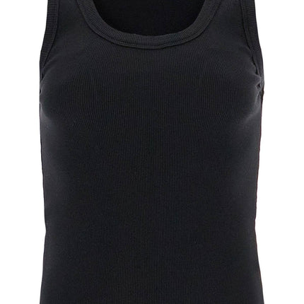 Haikure ribbed sleeveless top with