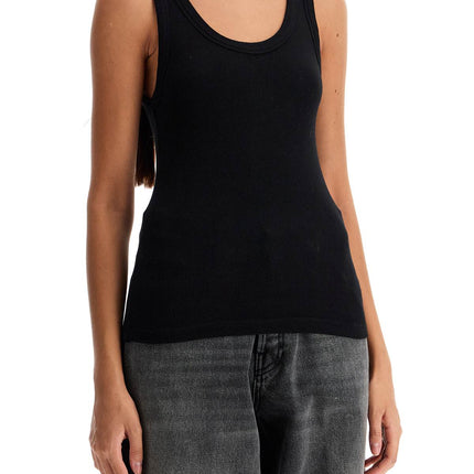 Haikure ribbed sleeveless top with