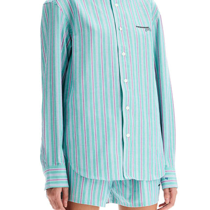 Homme Girls striped oxford shirt for men