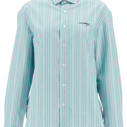 Homme Girls striped oxford shirt for men