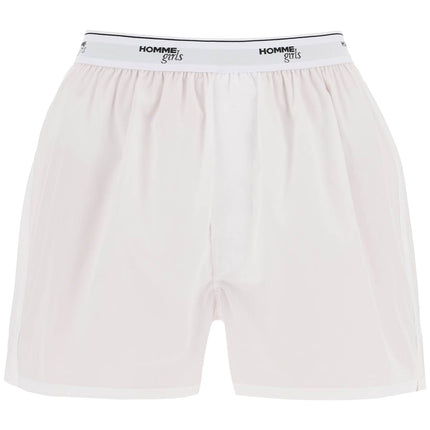 Homme Girls cotton boxer shorts