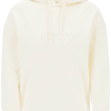 Autry embossed logo hoodie