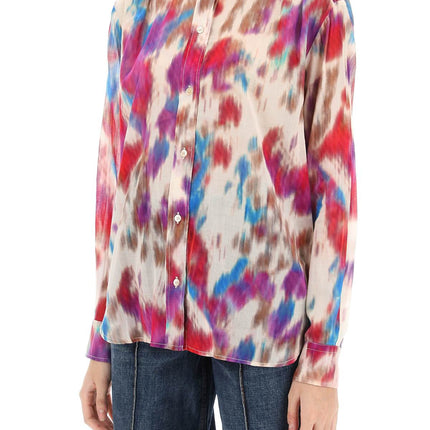 Isabel Marant Etoile gamble shirt with shaded motif