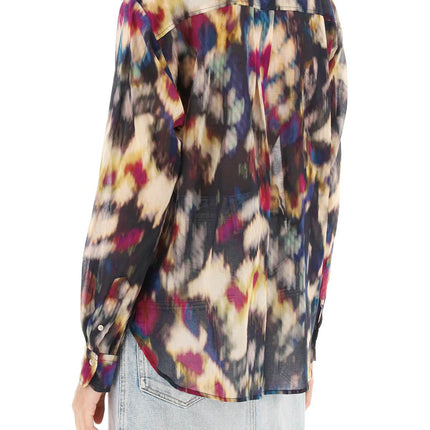 Isabel Marant Etoile gamble shirt with shaded motif