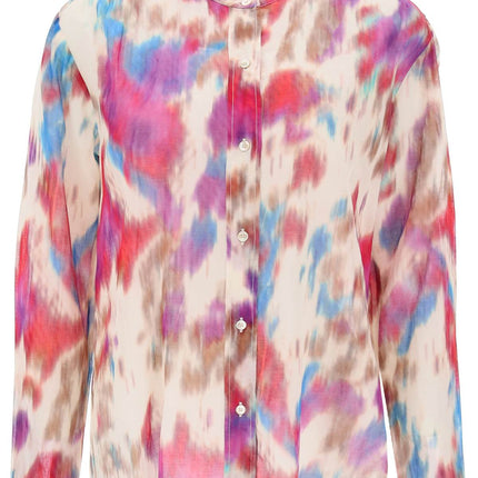 Isabel Marant Etoile gamble shirt with shaded motif