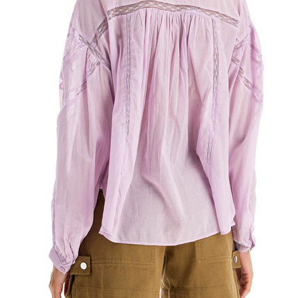 Isabel Marant Etoile cotton gelma blouse for