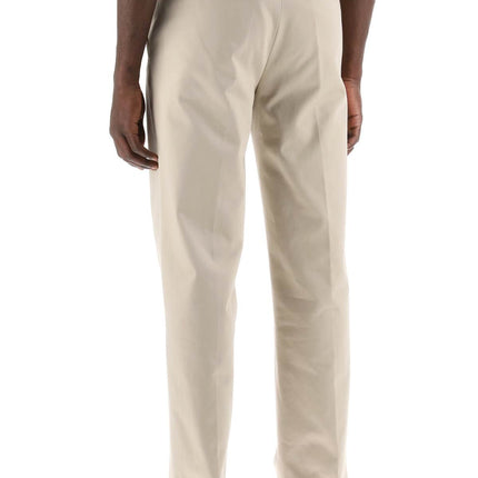 Ami Alexandre Matiussi cotton satin chino pants in