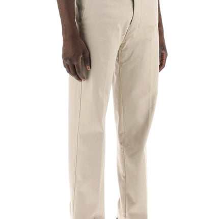 Ami Alexandre Matiussi cotton satin chino pants in